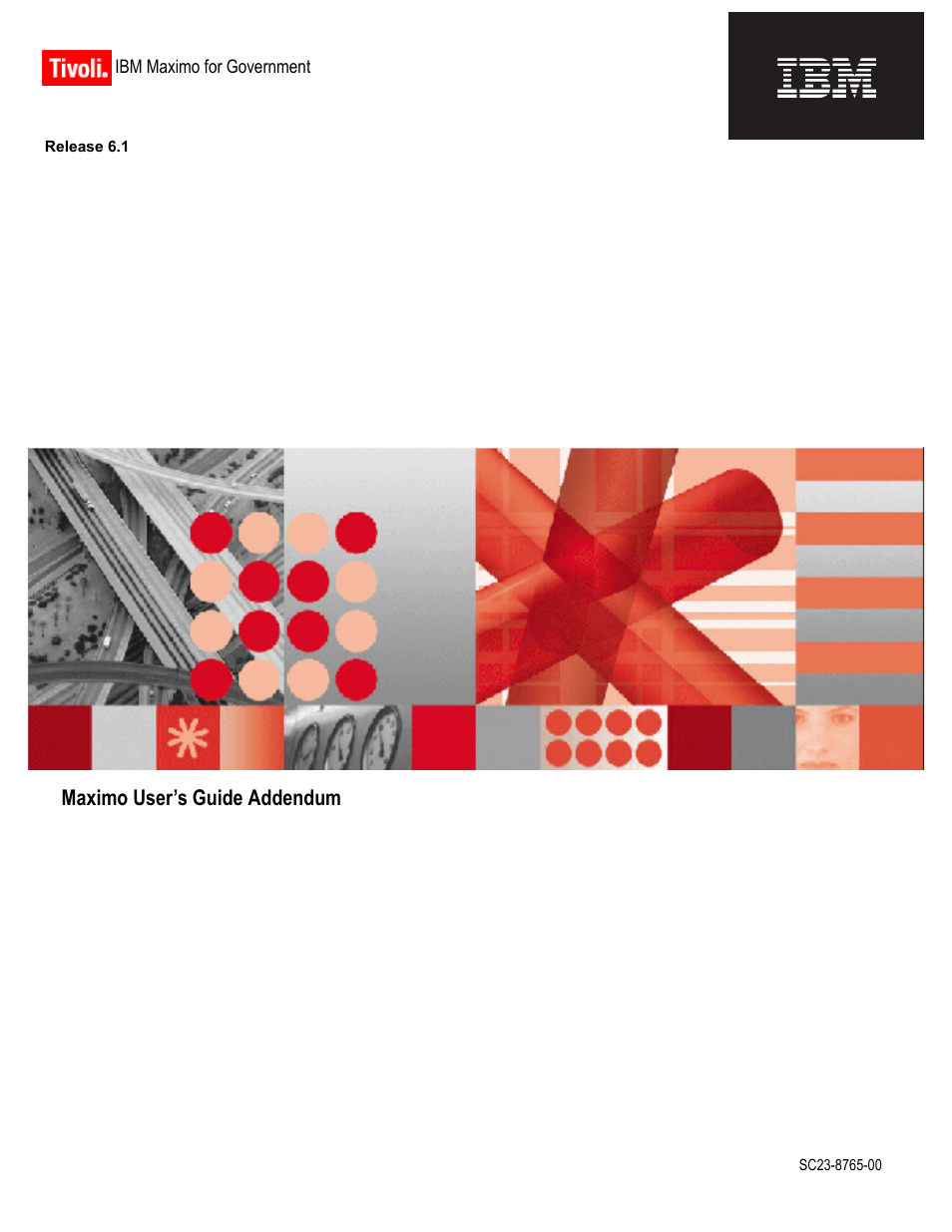 IBM TIVOLI SC23-8765-00 User Manual | 74 pages