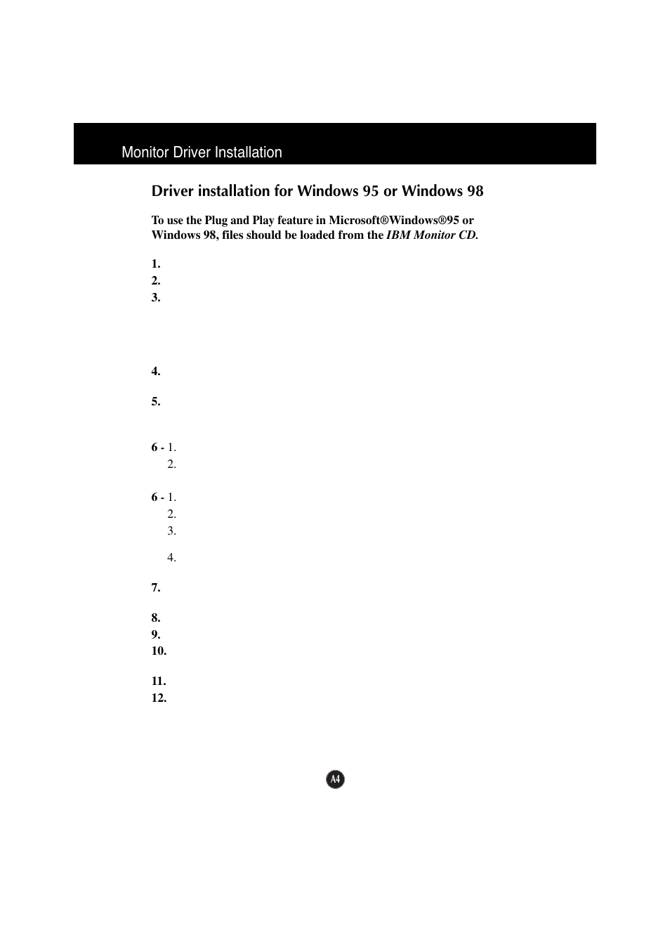 IBM 6518 - 4LE User Manual | Page 7 / 19