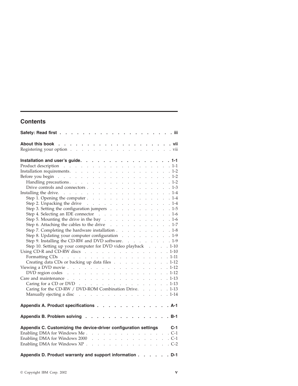 IBM 22P6975 User Manual | Page 7 / 54