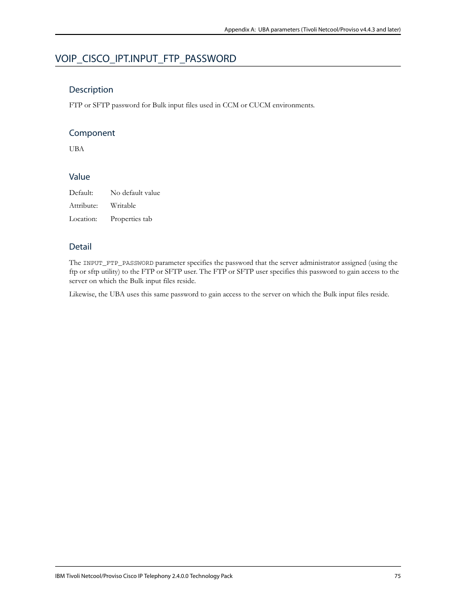 Voip_cisco_ipt.input_ftp_password | IBM CISCO R2E2 User Manual | Page 79 / 110