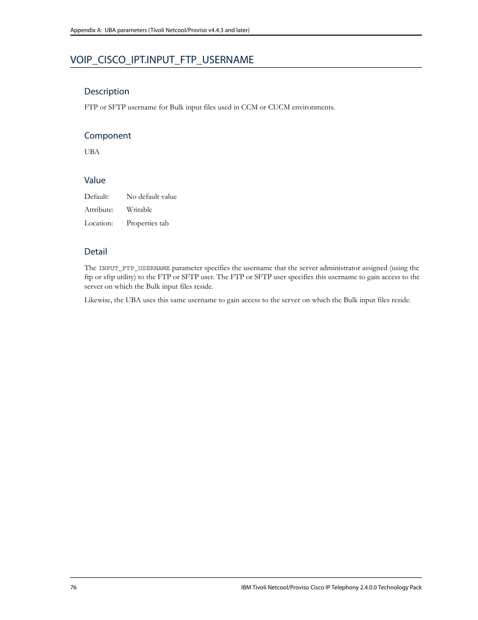 Voip_cisco_ipt.input_ftp_username | IBM CISCO R2E2 User Manual | Page 80 / 110