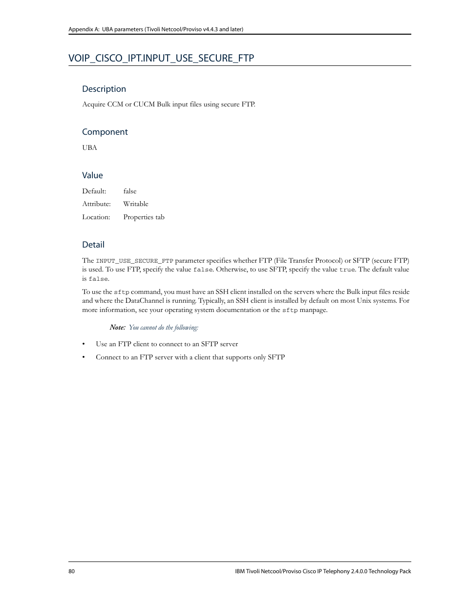 Voip_cisco_ipt.input_use_secure_ftp | IBM CISCO R2E2 User Manual | Page 84 / 110