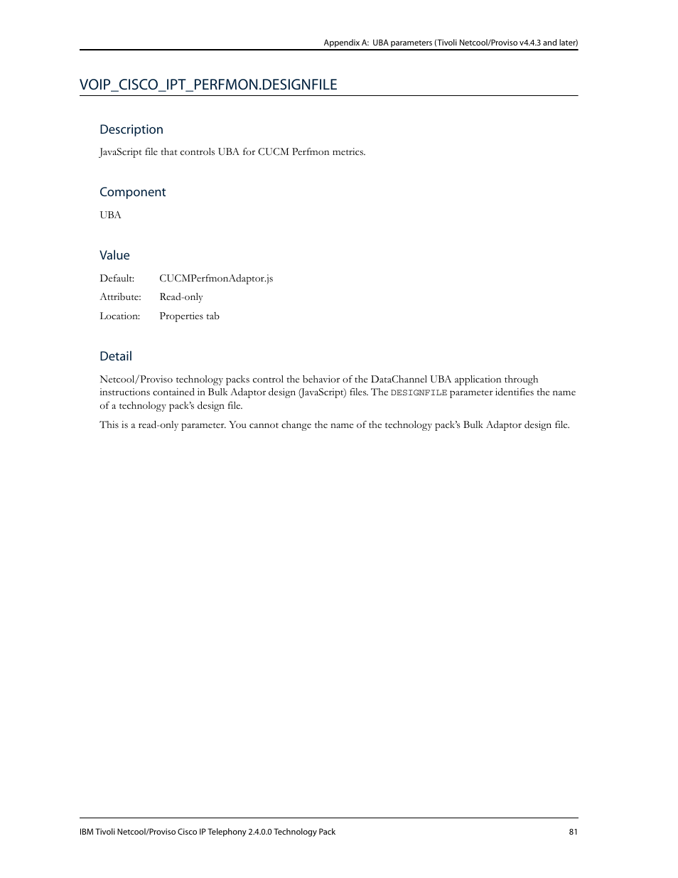 Voip_cisco_ipt_perfmon.designfile | IBM CISCO R2E2 User Manual | Page 85 / 110