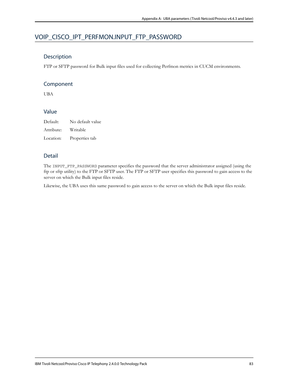 Voip_cisco_ipt_perfmon.input_ftp_password | IBM CISCO R2E2 User Manual | Page 87 / 110