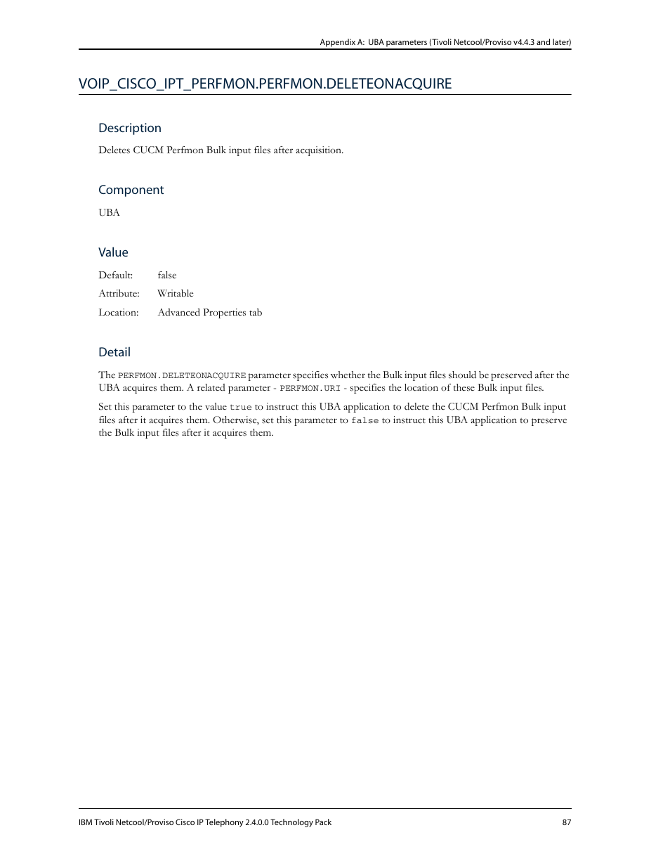 Voip_cisco_ipt_perfmon.perfmon.deleteonacquire | IBM CISCO R2E2 User Manual | Page 91 / 110