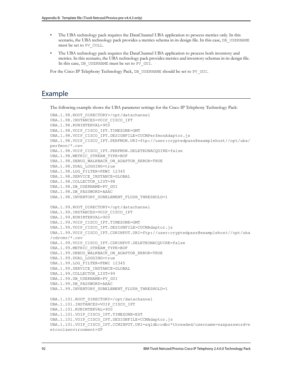 Example | IBM CISCO R2E2 User Manual | Page 96 / 110