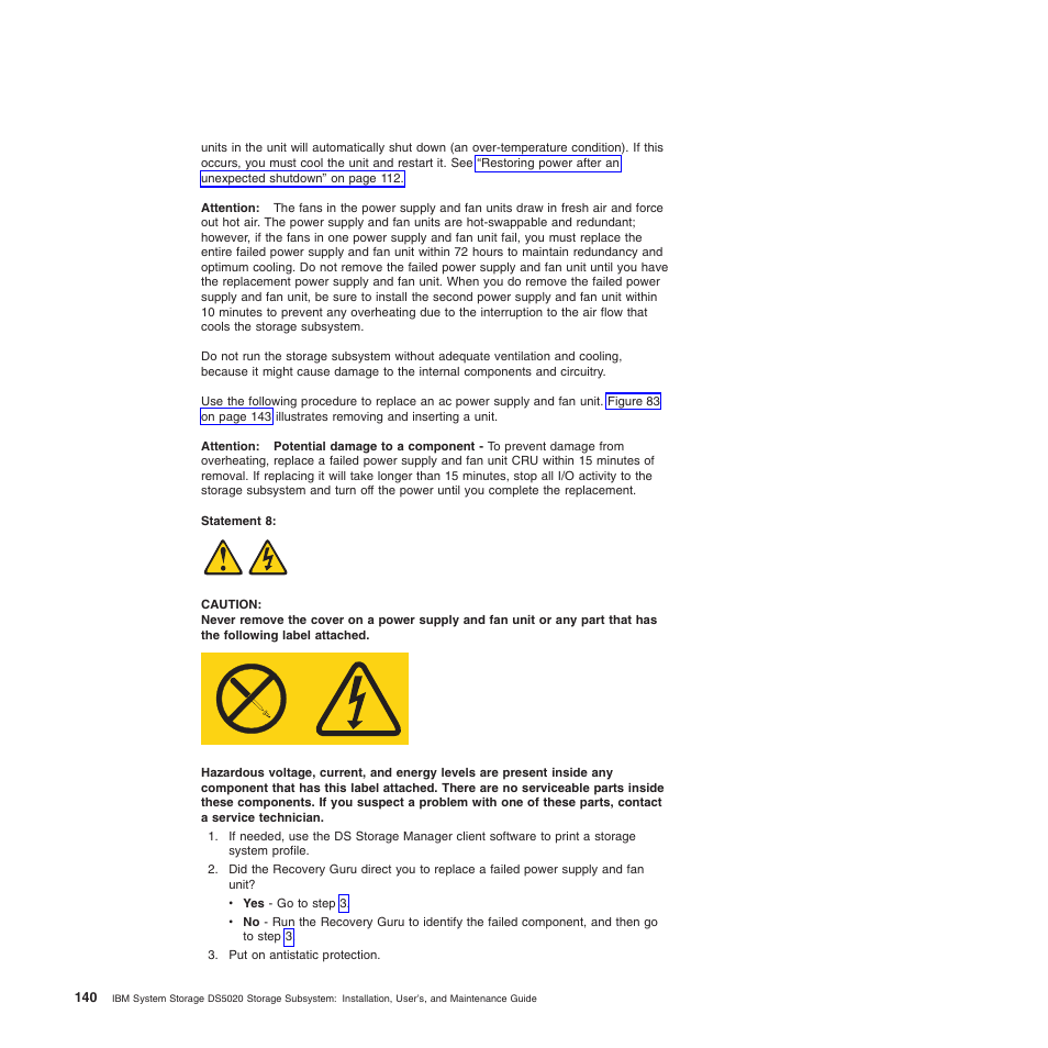 IBM System Storage Subsystem DS5020 User Manual | Page 170 / 250