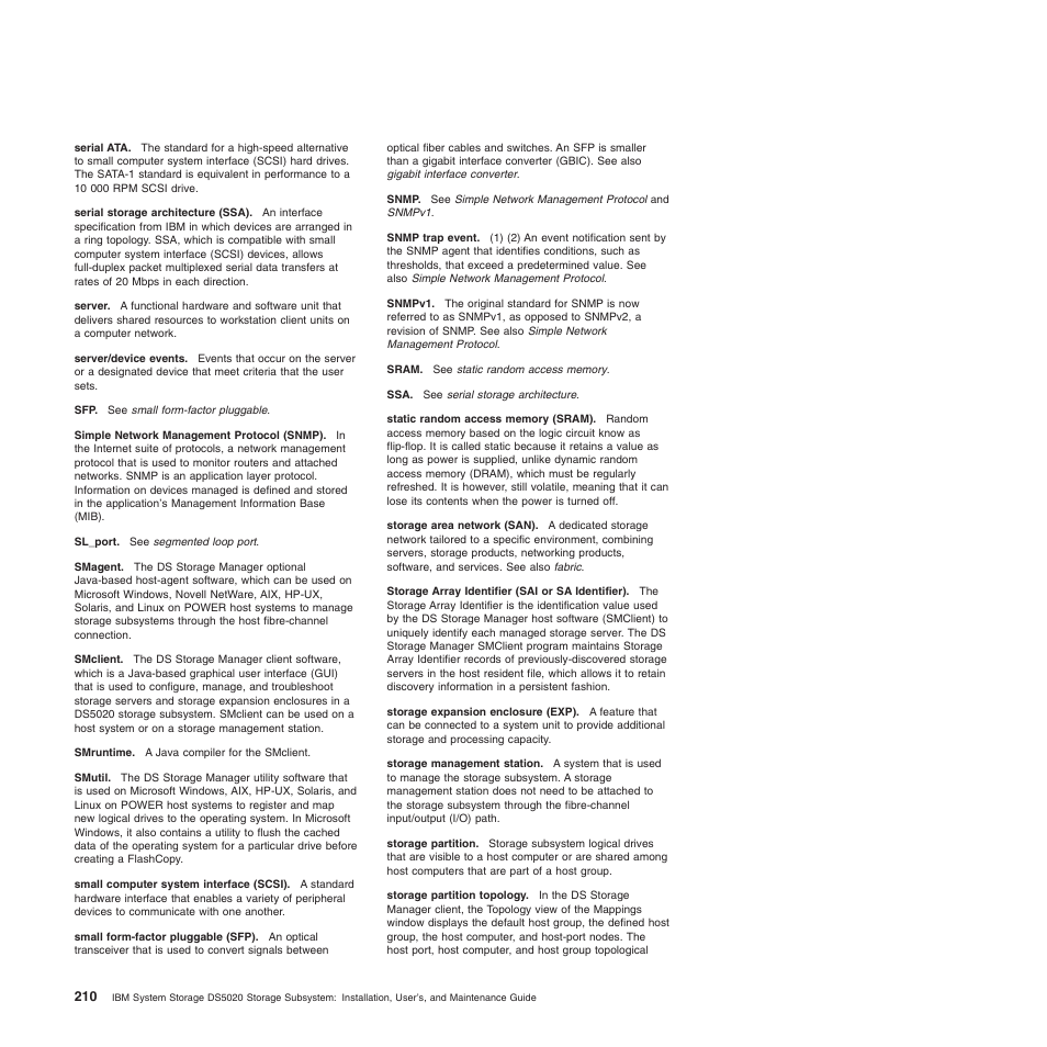 IBM System Storage Subsystem DS5020 User Manual | Page 240 / 250