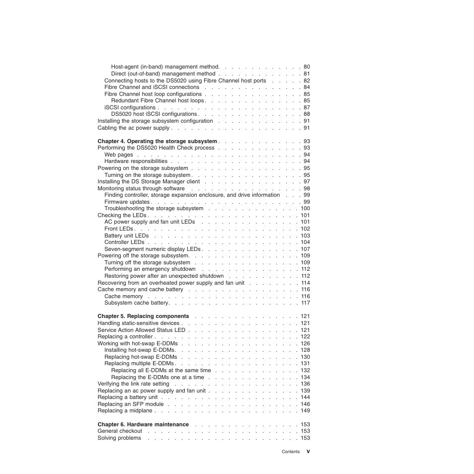 IBM System Storage Subsystem DS5020 User Manual | Page 7 / 250