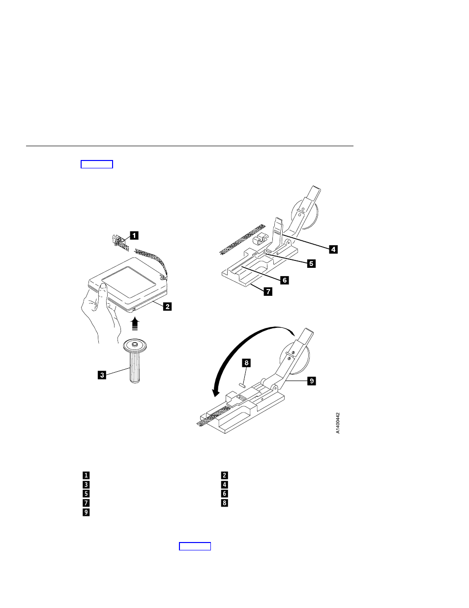 Leader block replacement, Leader block replacement procedure | IBM 3590 User Manual | Page 110 / 167