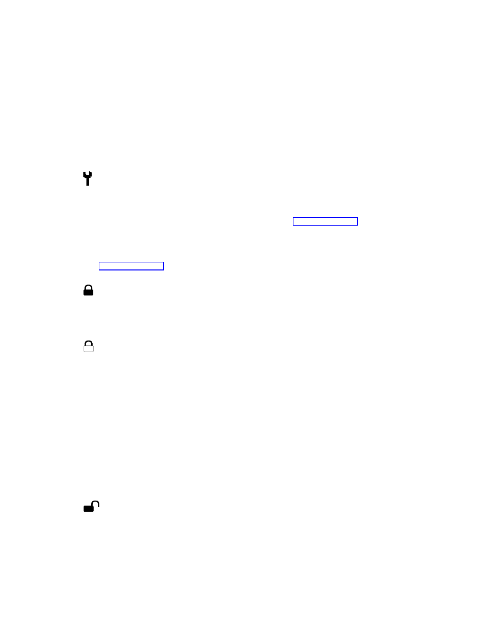 Processor check indicator, File protected icons, Tape position indicator | IBM 3590 User Manual | Page 34 / 167