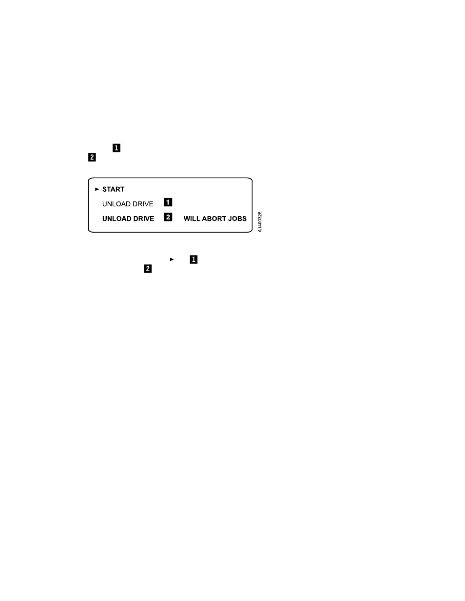 Example of selectable options | IBM 3590 User Manual | Page 49 / 167