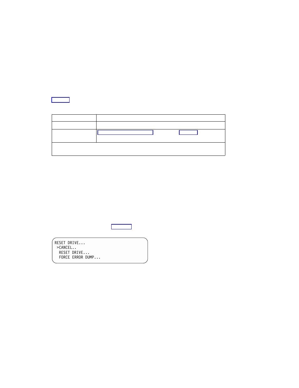 Confirm mode change menu, Confirm mode change-proceed menu | IBM 3590 User Manual | Page 68 / 167