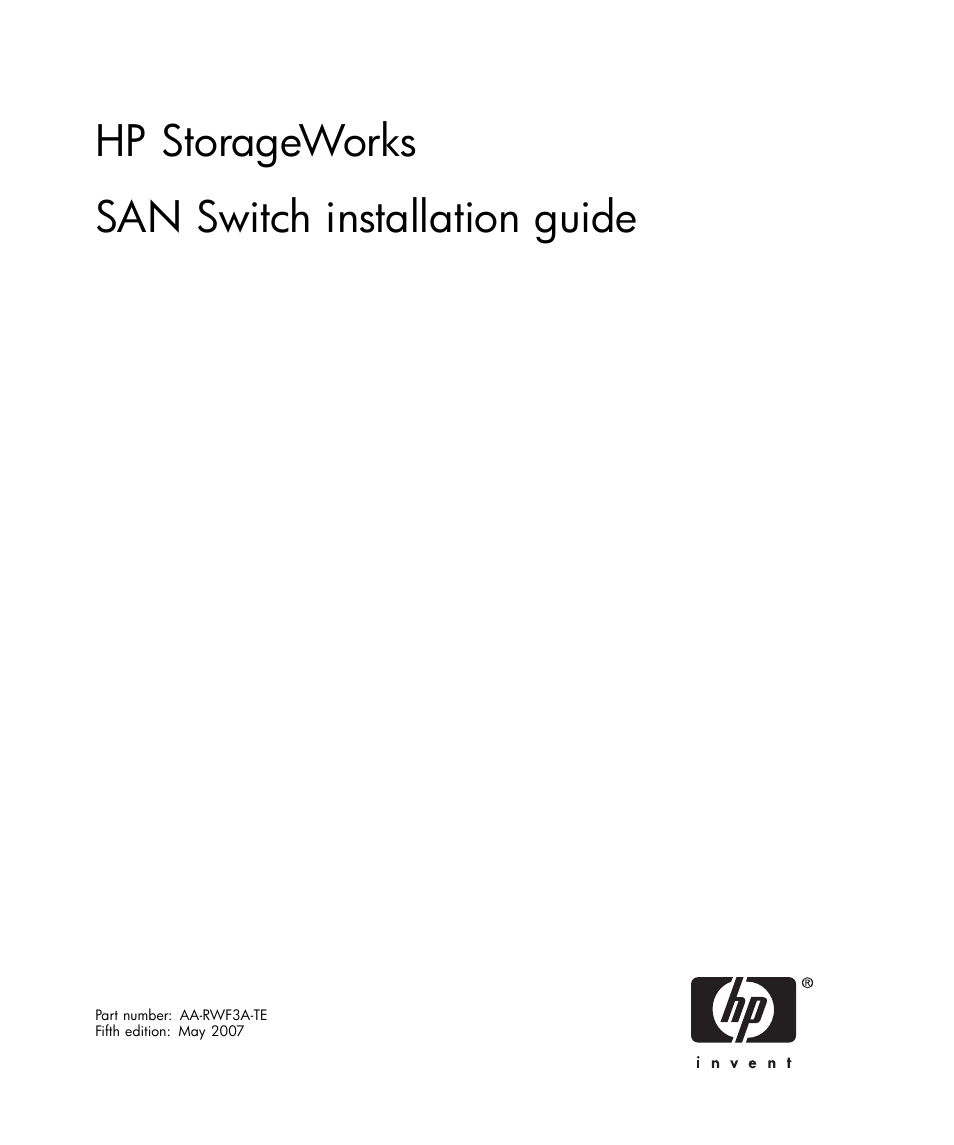 IBM AA-RWF3A-TE User Manual | 159 pages