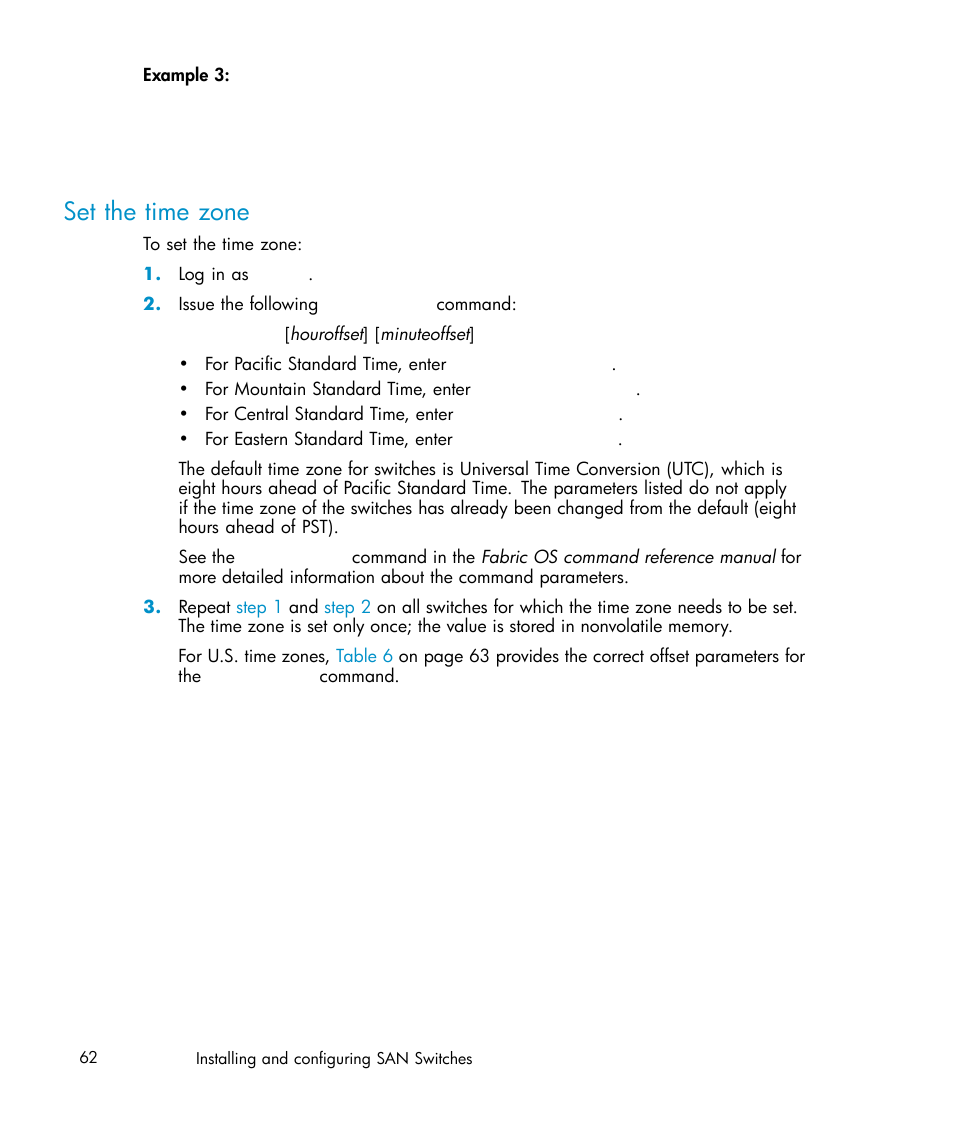 Set the time zone | IBM AA-RWF3A-TE User Manual | Page 62 / 159