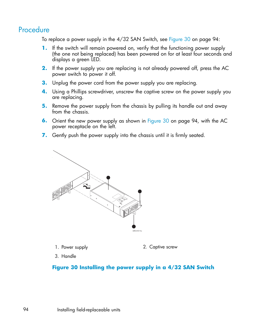 Procedure | IBM AA-RWF3A-TE User Manual | Page 94 / 159