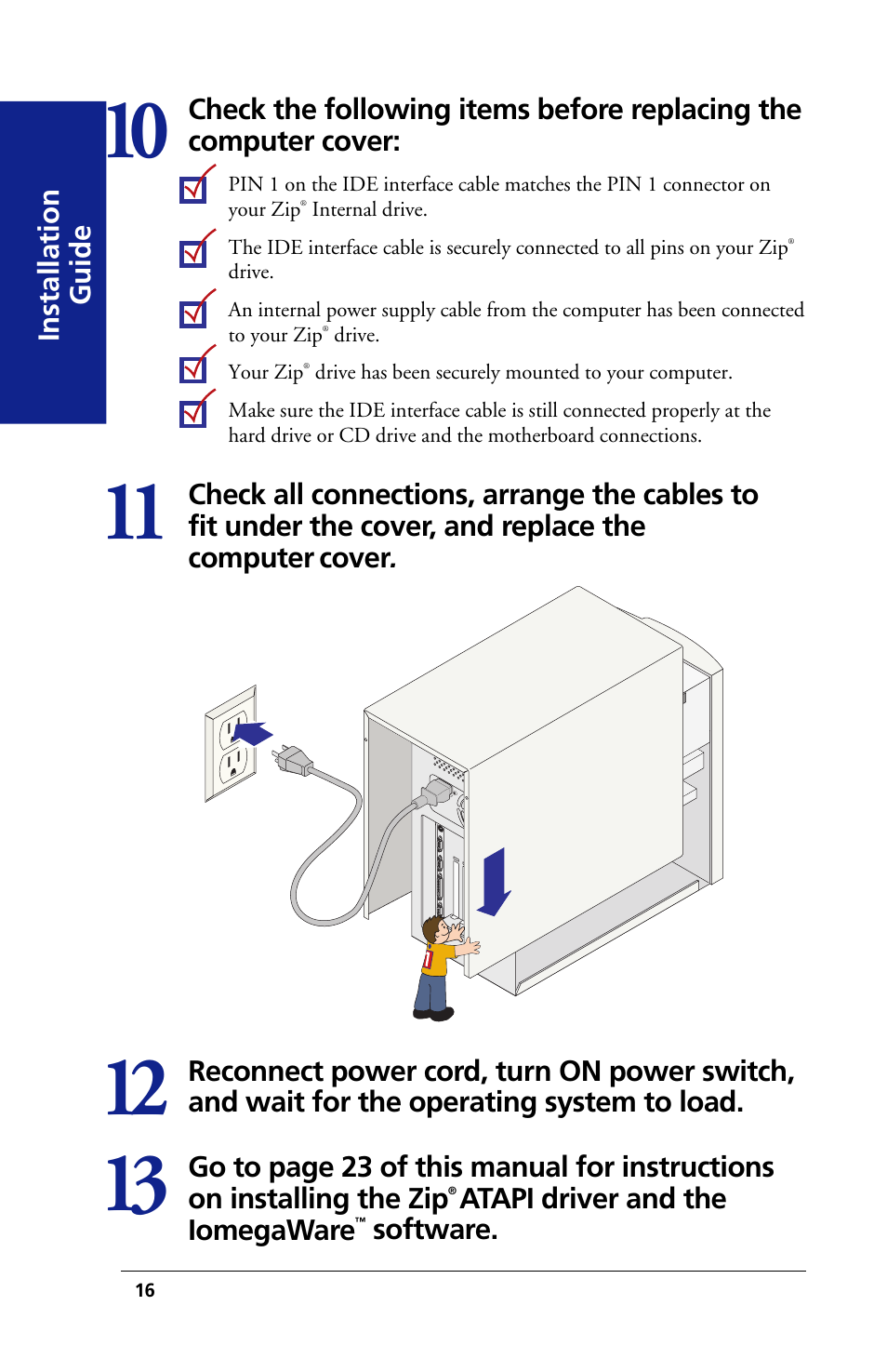 Iomega 03798300 User Manual | Page 16 / 48