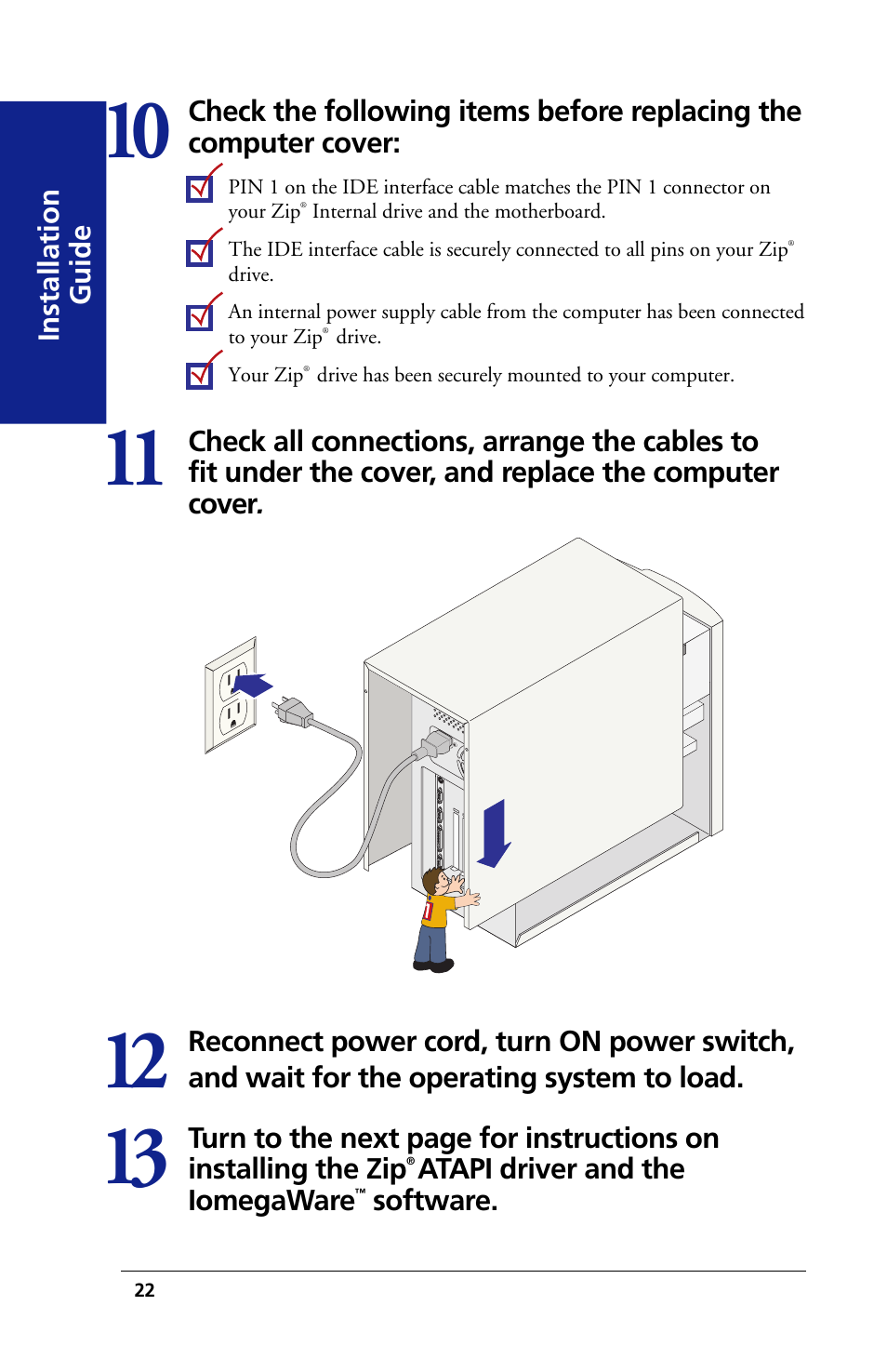 Iomega 03798300 User Manual | Page 22 / 48