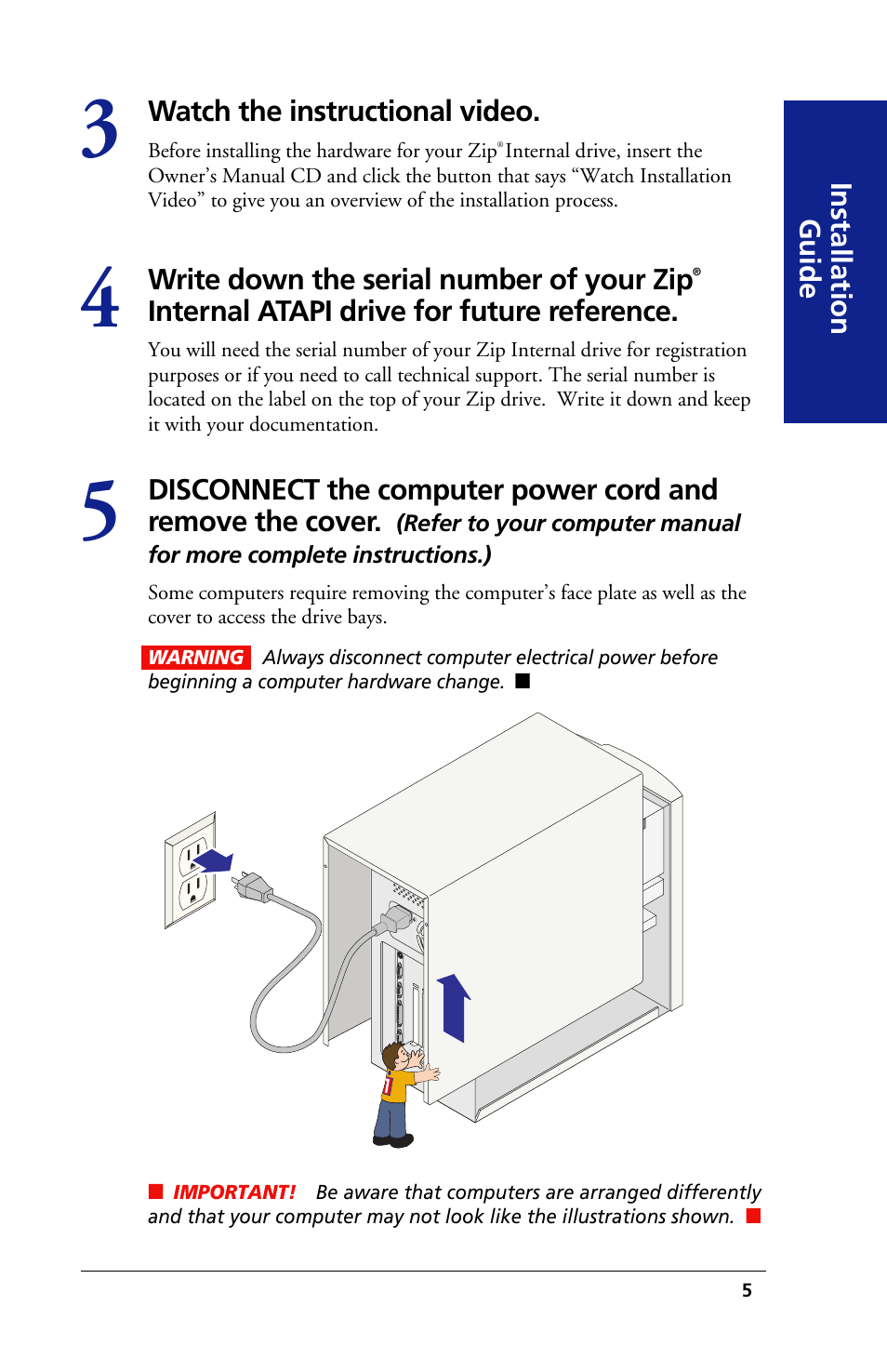 Iomega 03798300 User Manual | Page 5 / 48