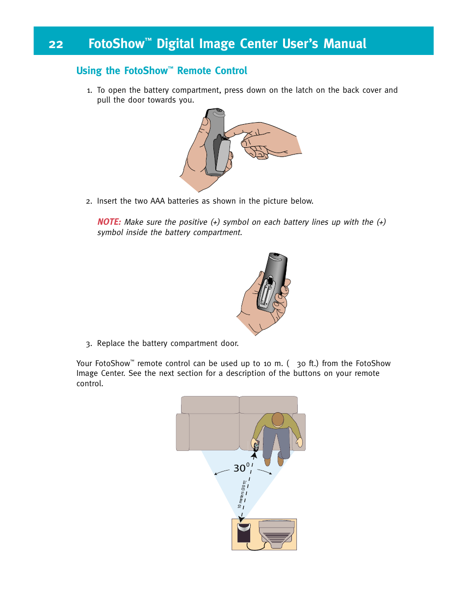 22 fotoshow, Digital image center user’s manual | Iomega FotoShow Digital Image Center User Manual | Page 22 / 68
