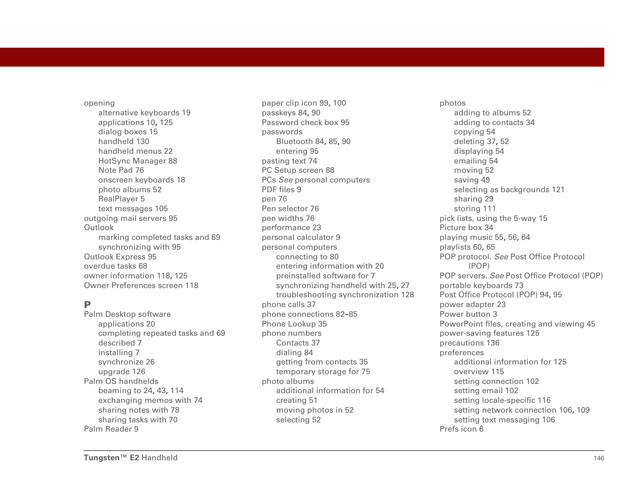 Int'l Wireless E2 User Manual | Page 155 / 159