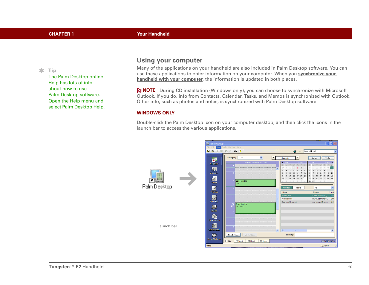 Using your computer | Int'l Wireless E2 User Manual | Page 29 / 159