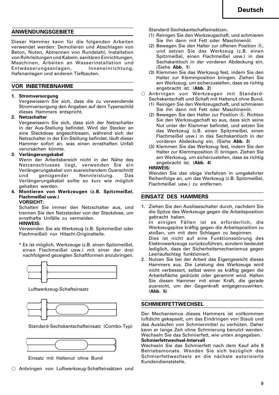 Deutsch | Image H 70SD User Manual | Page 10 / 41