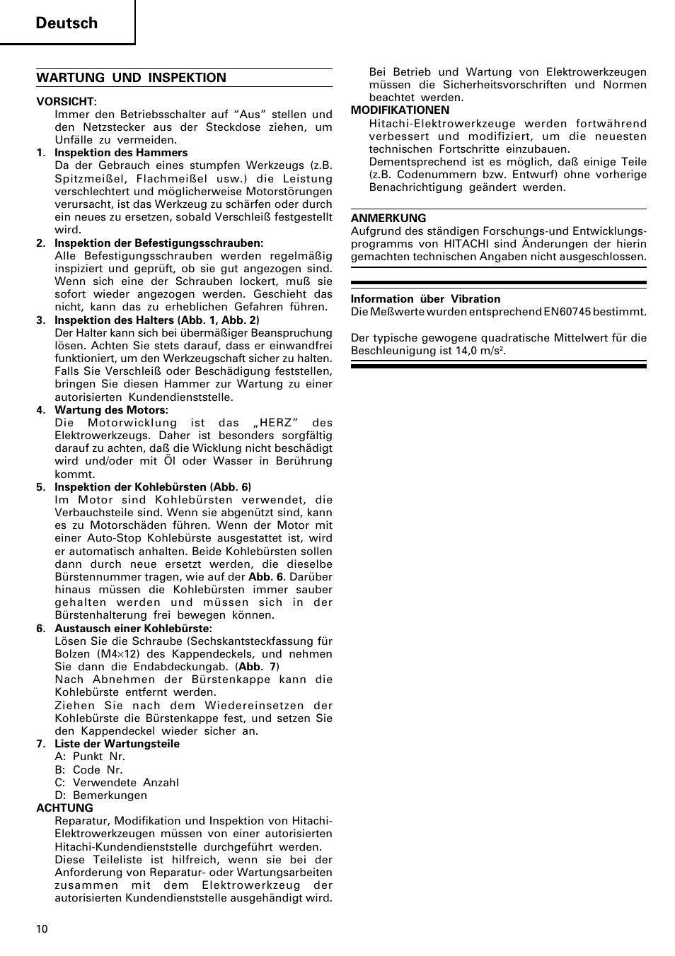 Deutsch | Image H 70SD User Manual | Page 11 / 41