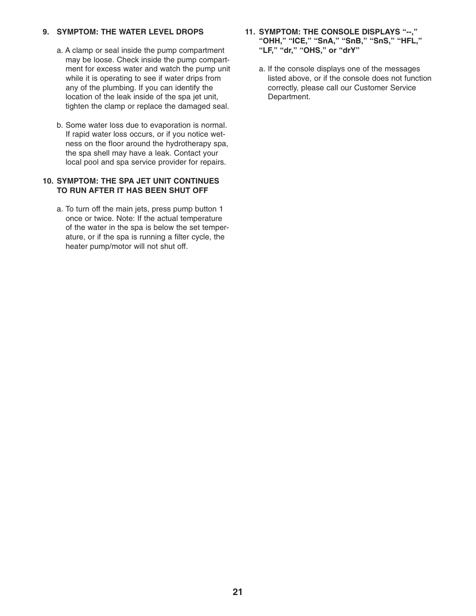Image IMSB53950 User Manual | Page 21 / 24
