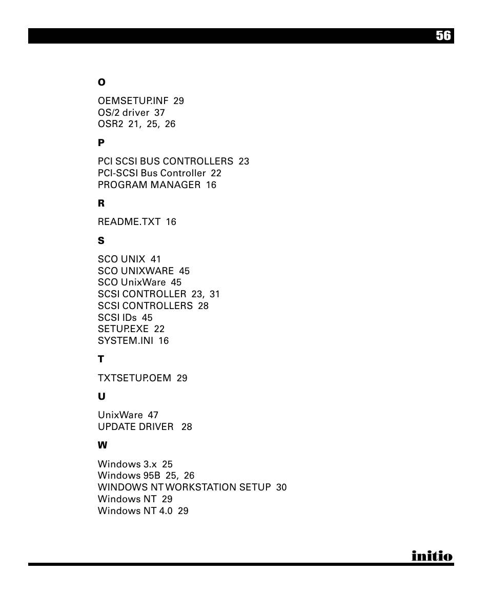 Initio | Initio I/O HIGHWAY User Manual | Page 60 / 62