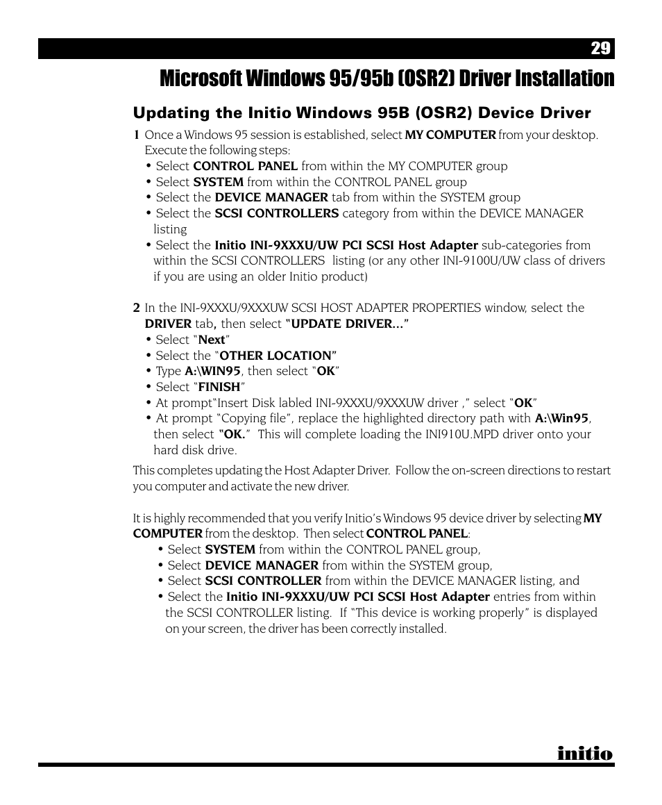 Initio | Initio INI-9090U User Manual | Page 33 / 64