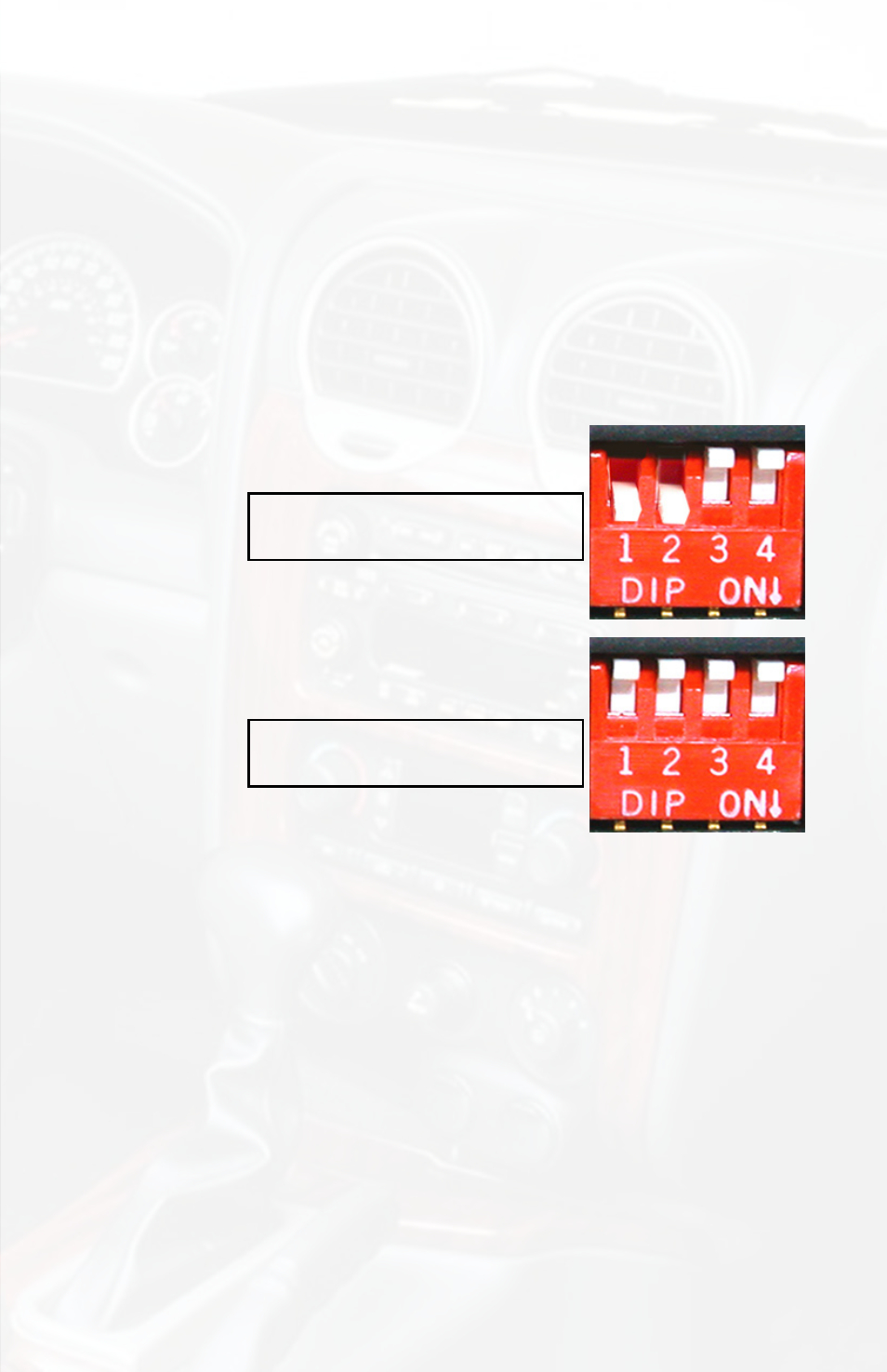 Dipswitch settings | iSimple AAMP OF AMERICA PGHGM5 User Manual | Page 5 / 14