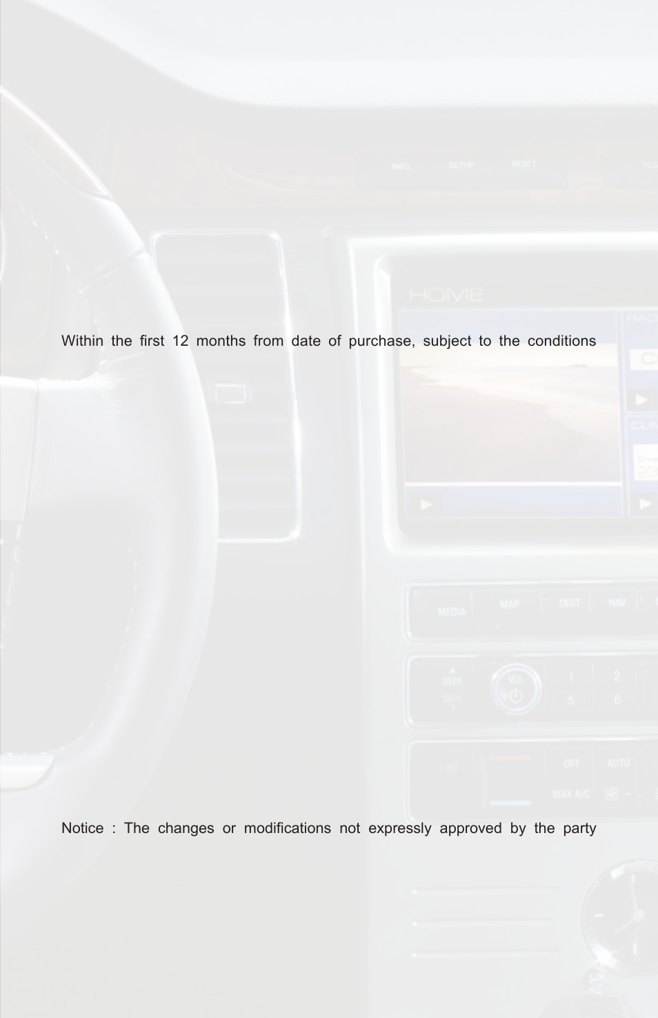 Warranty, One year limited warranty, Warning | Fcc class b radio frequency interference statement | iSimple ISFD11 User Manual | Page 11 / 14