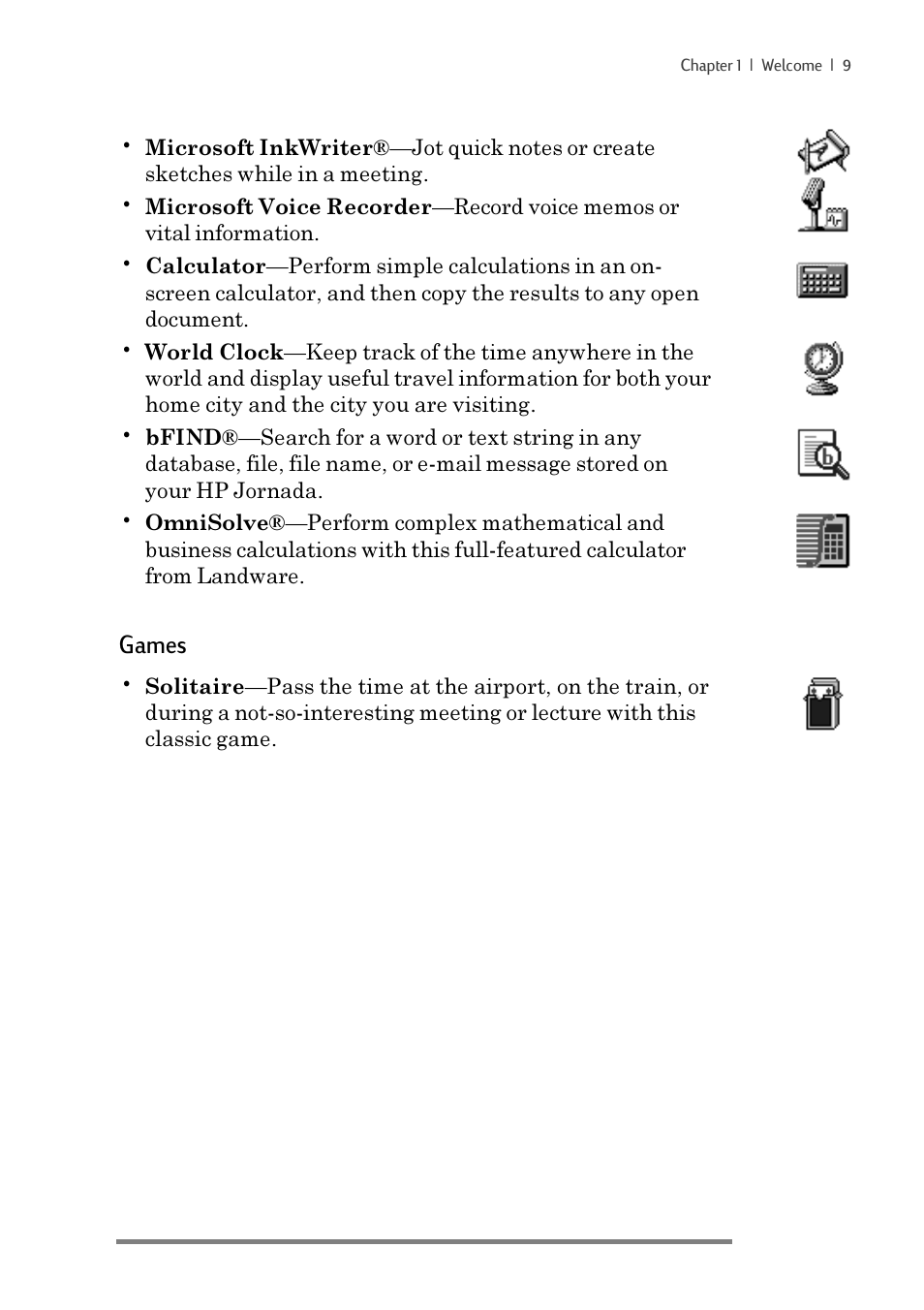 Games | iSimple Handheld PC 680/680e User Manual | Page 15 / 202