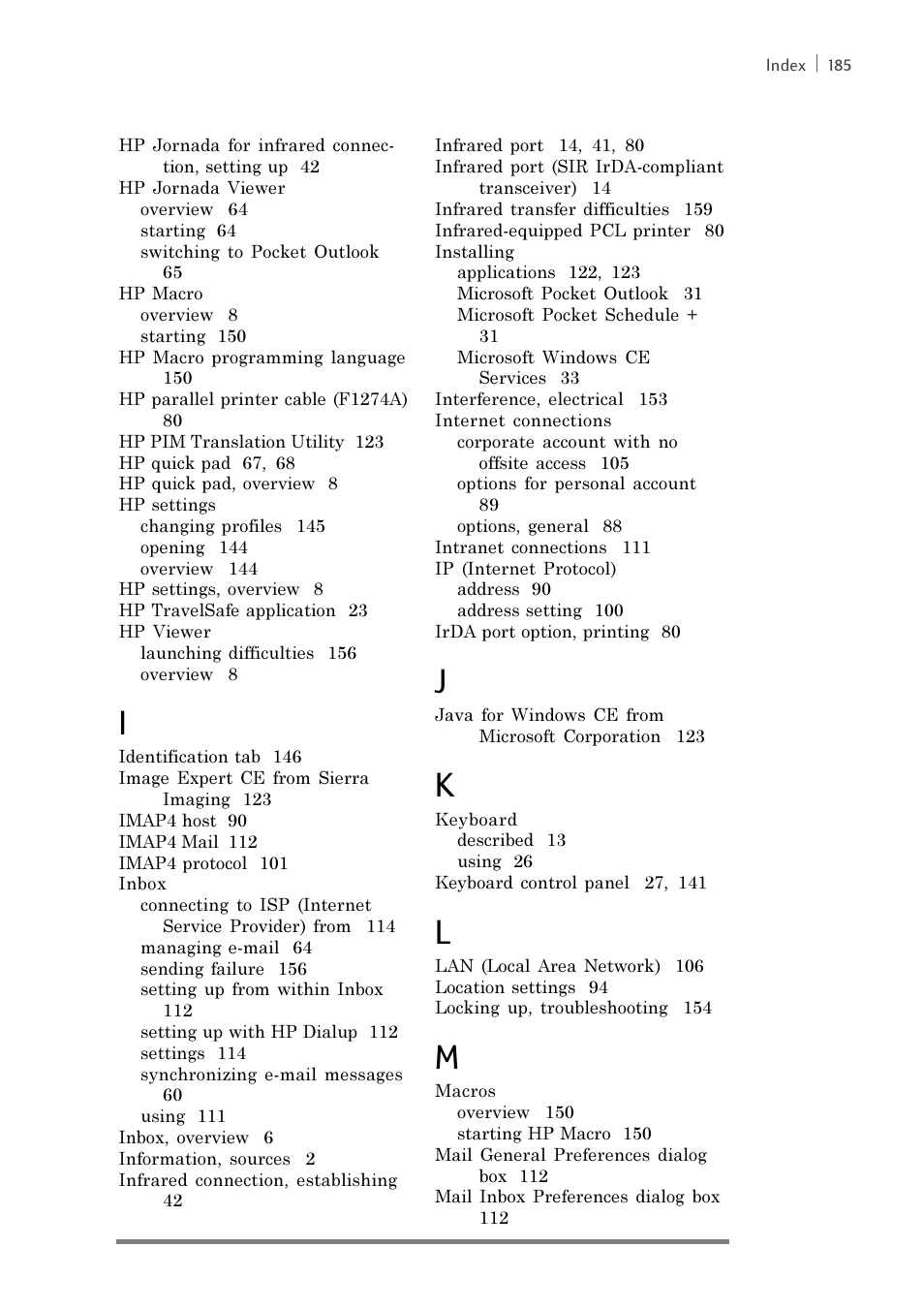 iSimple Handheld PC 680/680e User Manual | Page 191 / 202