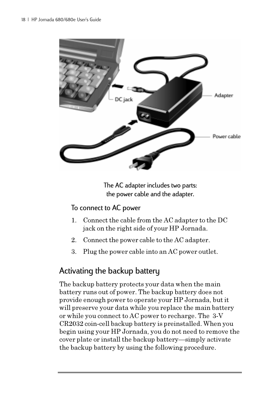 Activating the backup battery | iSimple Handheld PC 680/680e User Manual | Page 24 / 202