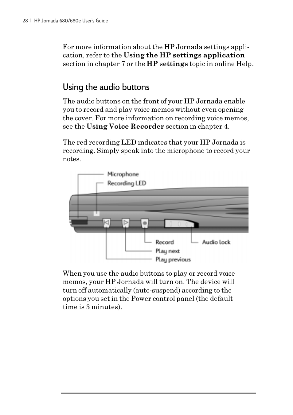Using the audio buttons | iSimple Handheld PC 680/680e User Manual | Page 34 / 202