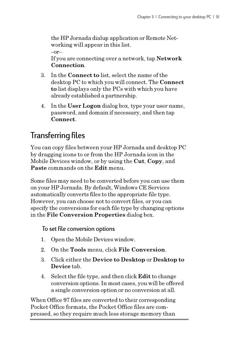 Transferring files | iSimple Handheld PC 680/680e User Manual | Page 57 / 202
