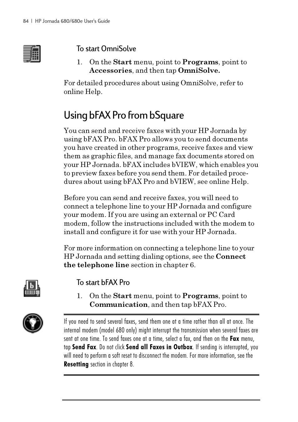 Using bfax pro from bsquare | iSimple Handheld PC 680/680e User Manual | Page 90 / 202