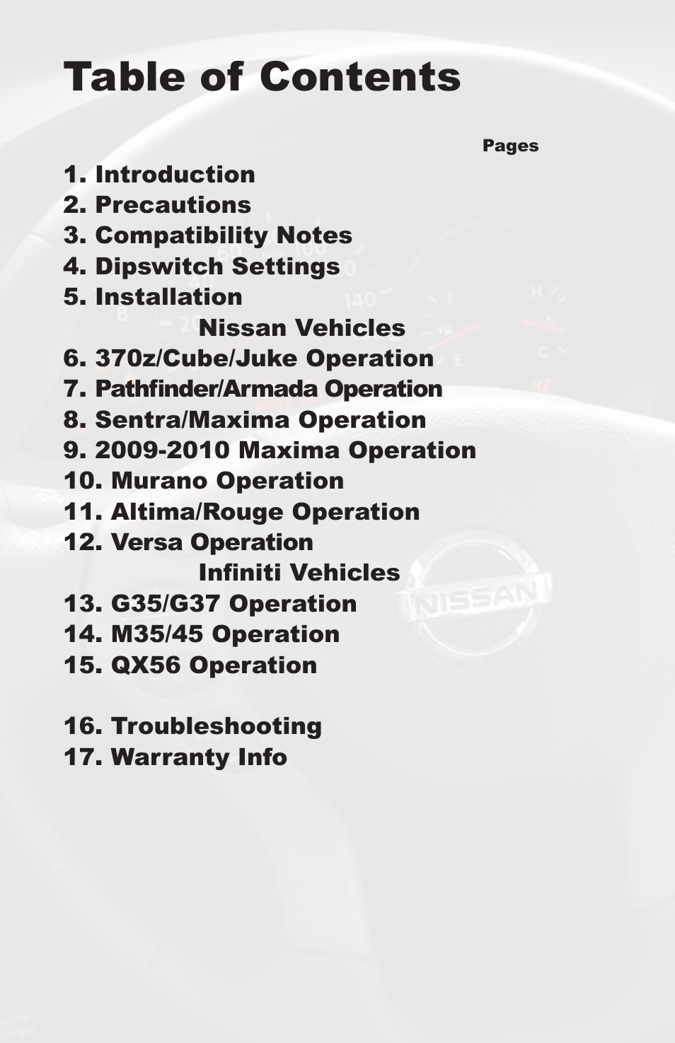 iSimple PGHNI2 User Manual | Page 2 / 42