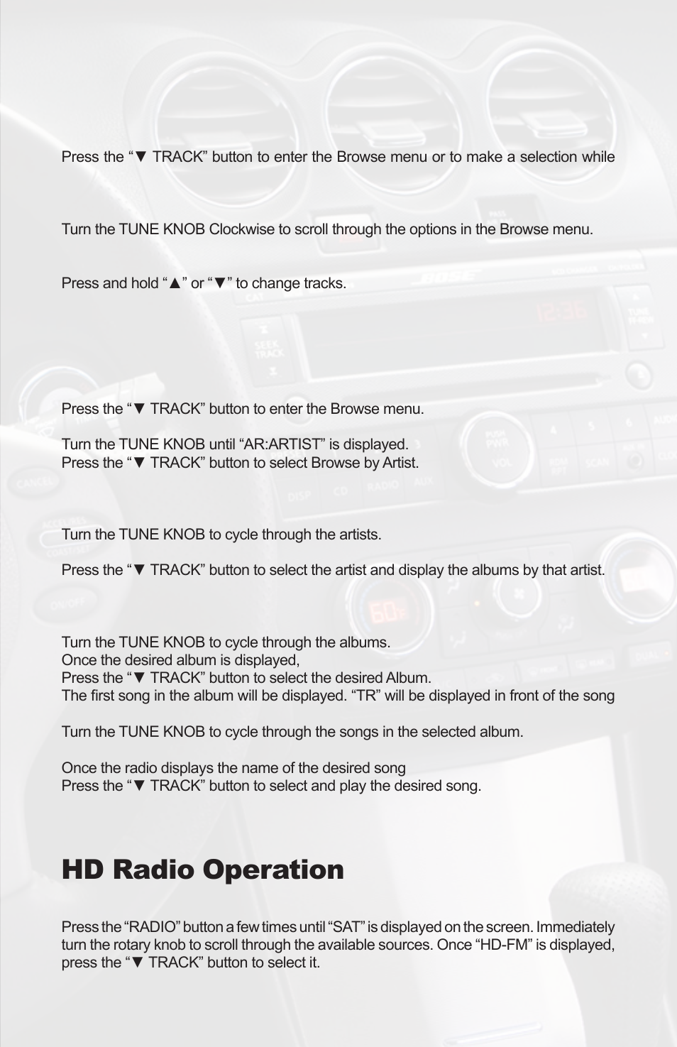 Hd radio operation | iSimple PGHNI2 User Manual | Page 31 / 42