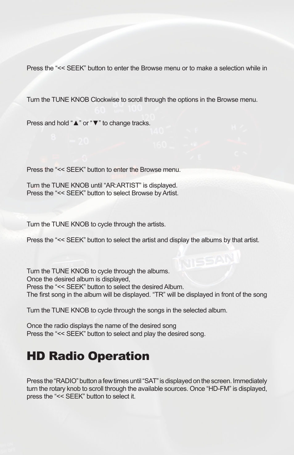 Hd radio operation | iSimple PGHNI2 User Manual | Page 34 / 42