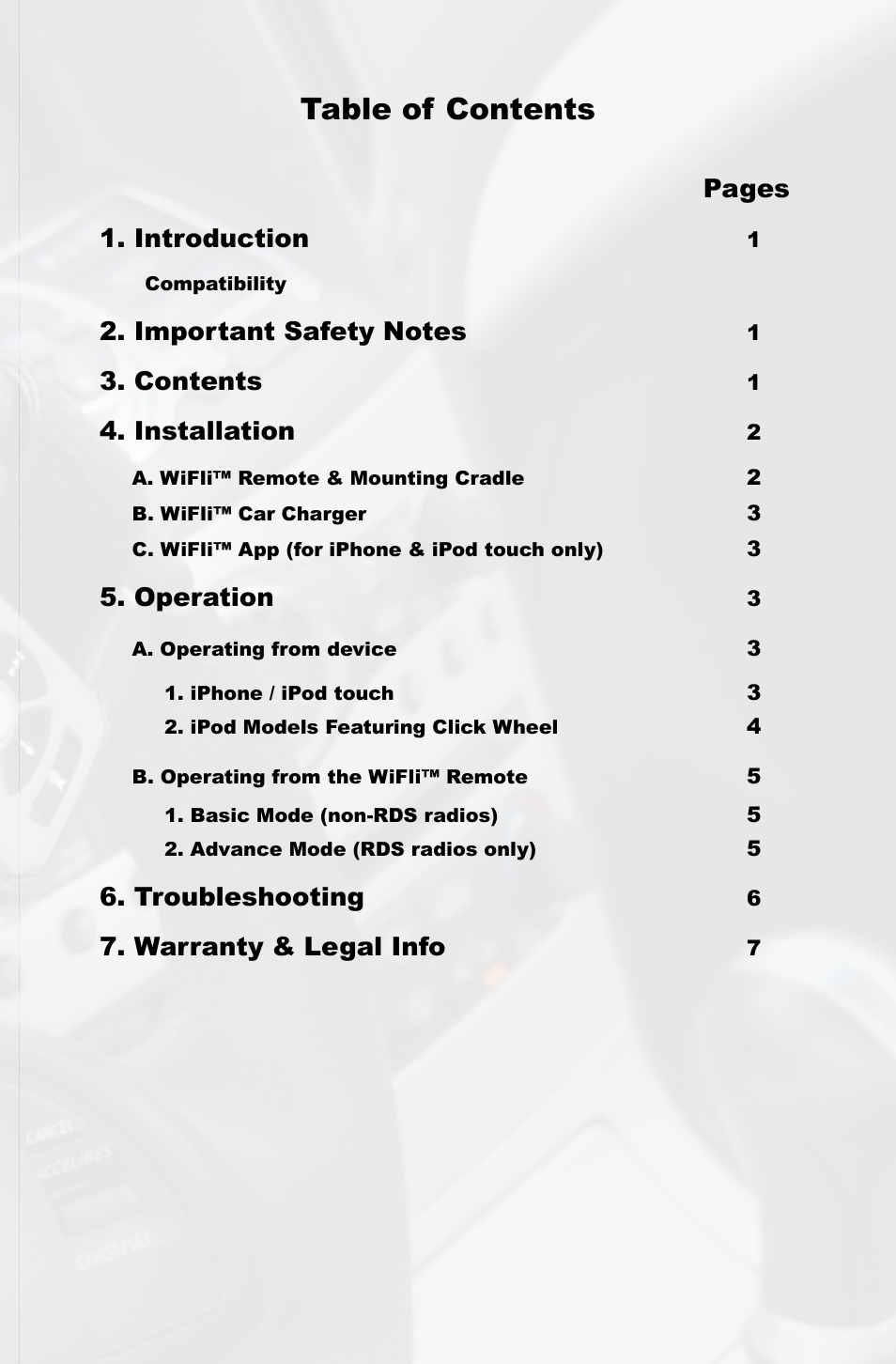 iSimple IS713 User Manual | Page 3 / 12