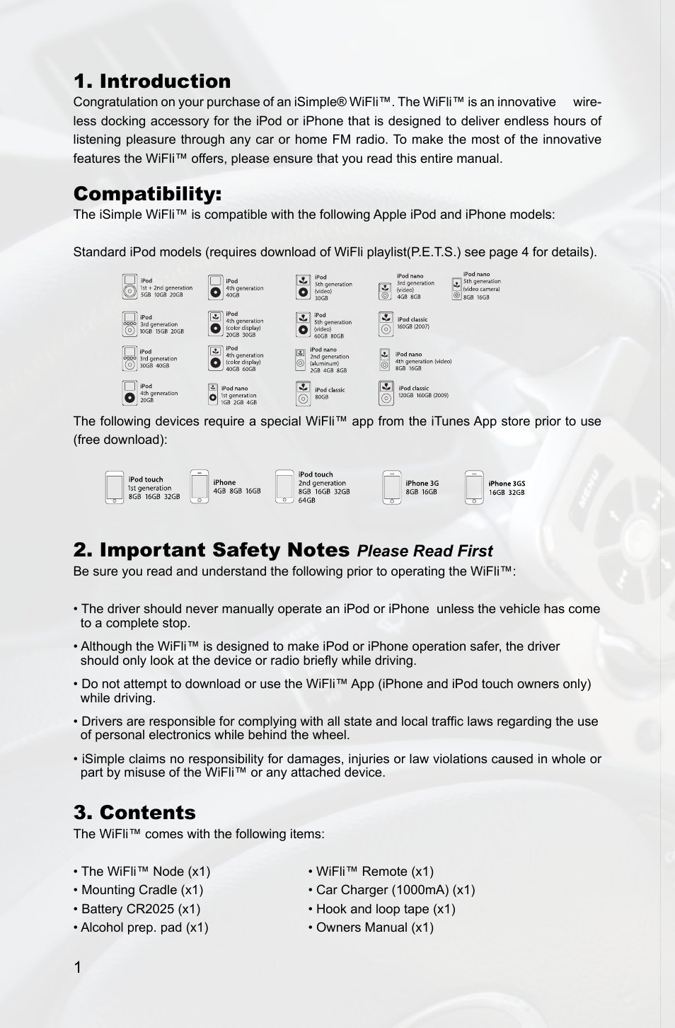iSimple IS713 User Manual | Page 4 / 12