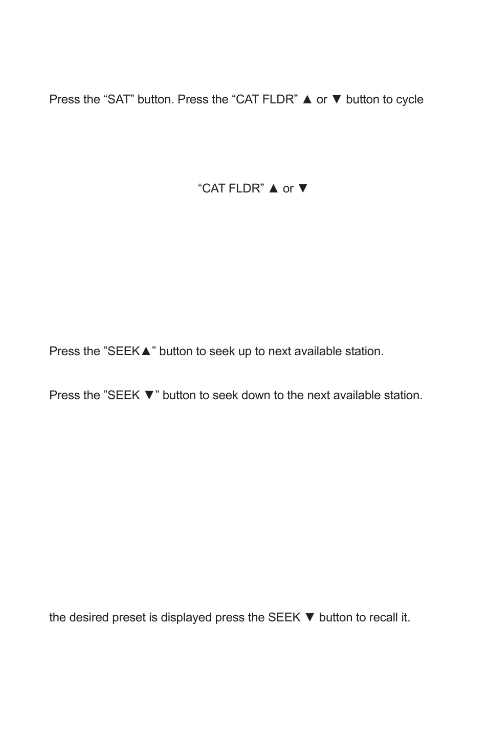 Hd radio operation, If equipped), Panasonic radio controls | iSimple PGHVW1 User Manual | Page 12 / 20