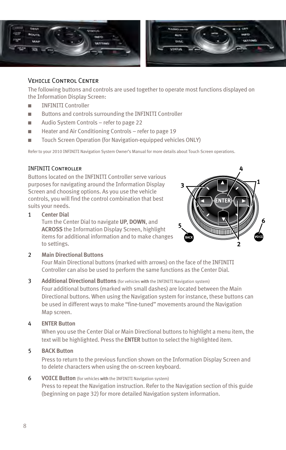 Infiniti EX35 User Manual | Page 10 / 48
