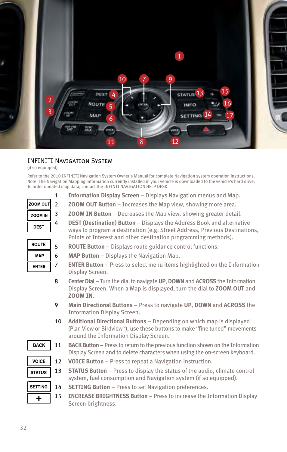 Infiniti EX35 User Manual | Page 34 / 48