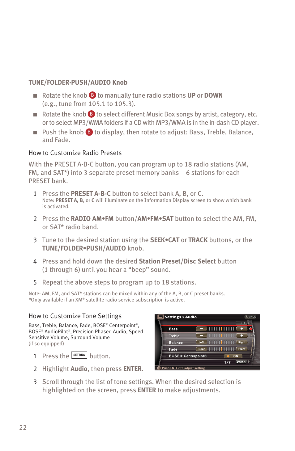 Infiniti M45 User Manual | Page 24 / 48