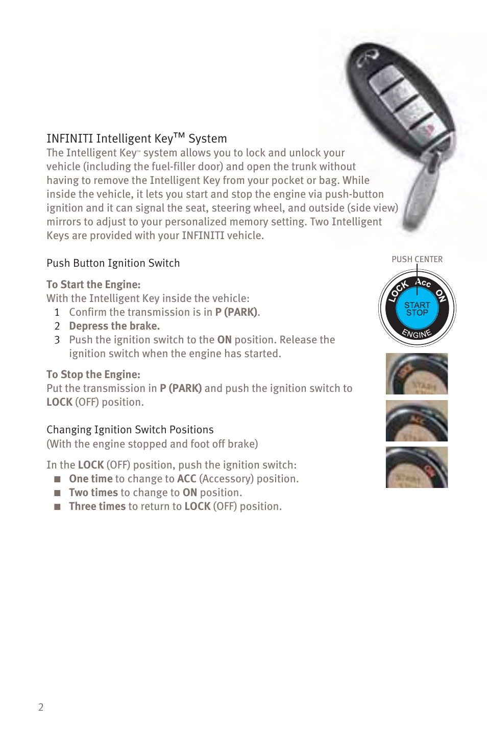 Infiniti M45 User Manual | Page 4 / 48