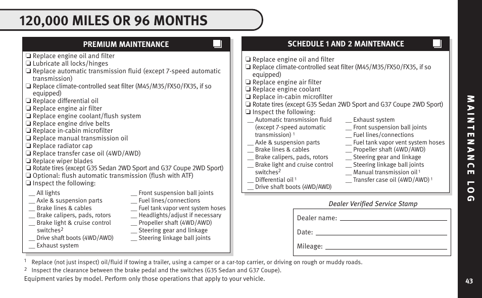 Infiniti Automobile User Manual | Page 45 / 47